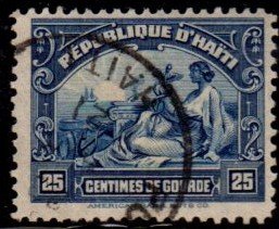 Haiti - #314 Alleory of Commerce - Used