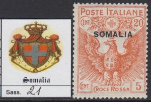 Italy Somalia  n. 22 - MNH**