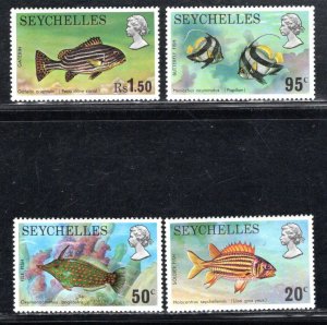 SEYCHELLES SC# 313-16 FVF/MOG