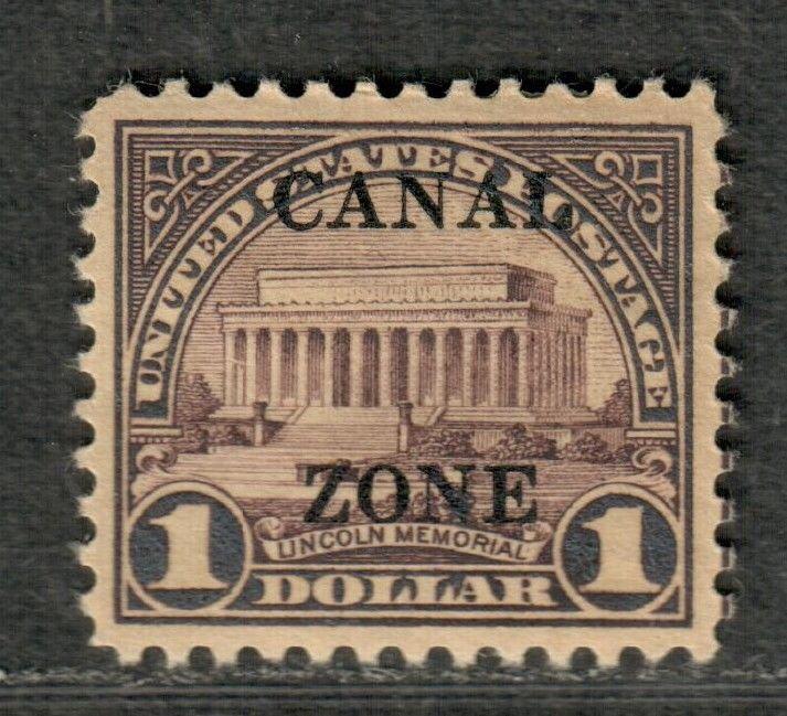 US Canal Zone Sc#95 M/H/VF-EF, Cv. $120