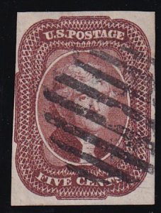 US 12 Early Classics Used F-VF+ 3 Large Margins, Barely Touching At Left