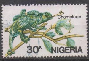 Nigeria, 30k Chameleon, used (A16)