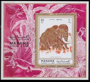 1971 Manama 689/B135 Dinosaurs-Mammoth 8,00 €