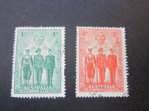 Australia 1940 Sc 184-85 FU 