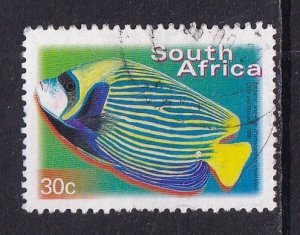 South Africa   #1176a   used 2000  fish  30c  perf. 13