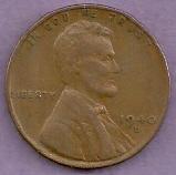 1940 D Lincoln Wheat Cent #629