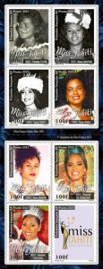 Scott #2023 Miss Tahiti MNH