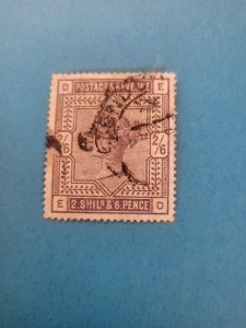 Stamps Great Britain Scott #96a used