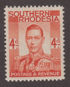 Southern Rhodesia 45 King George VI 1937