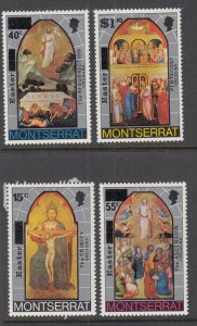 Montserrat 333-336 Easter MNH VF