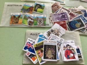 Australia old packets of vintage  stamps Ref 65685 