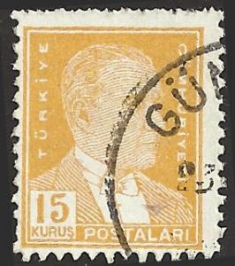 TURKEY - #751 - Used - SCV-0.25