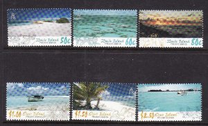 Pitcairn Is.-Sc#609-14- id12-unused NH set-Ducie & Oeno islands-2005-