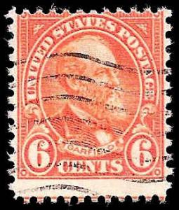 # 638 USED RED ORANGE GARFIELD