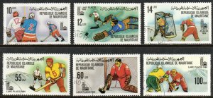 Mauritania Sc #432-437 Used