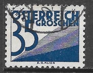 Austria J151: 35g Numeral, used, VF