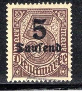Germany Reich Scott # O29, used