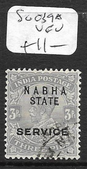 INDIA NABHA (P2609B)  KGV 3P SERVIICE SG O39A  VFU