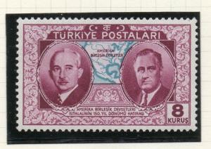 Turkey 1939 Early Issue Fine Mint Hinged 8k. NW-05168