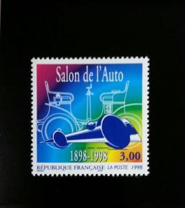 1998 France Paris Auto Show Scott 2676 Mint F/VF NH