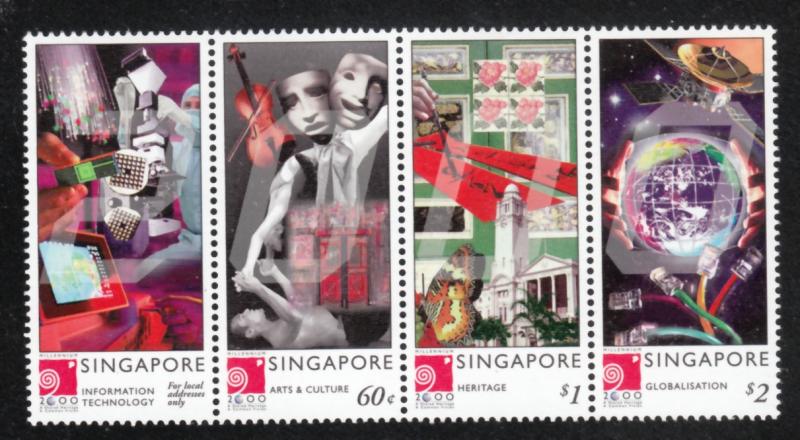 Singapore 2000 Sc 918 New Millenium MNH