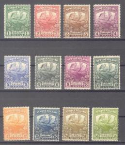 Newfoundland Scott # 115 - 126 Unused LH