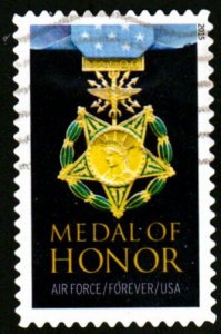 SC# 4988 - (49c) - Medal of Honor (Vietnam), Air Force Used Single dated 2015
