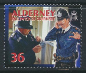 Alderney  SG A219  SC# 217 Police Mint Never Hinged see scan 