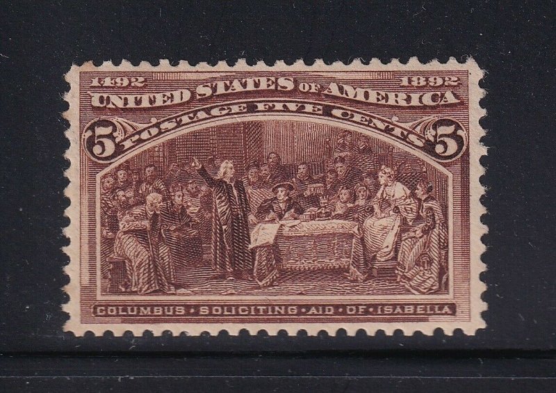 234 VF original gum never hinged with nice color cv $ 140 ! see pic ! 