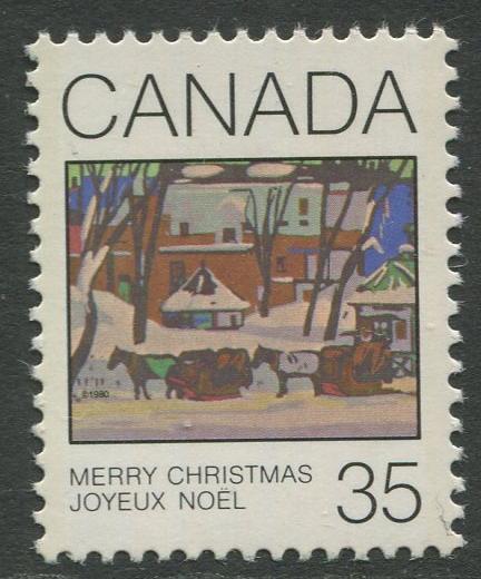 STAMP STATION PERTH Canada #872 Christmas 1980 MNH CV$0.55