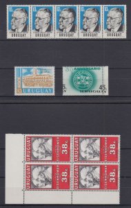 URUGUAY 1960-63 Sc 650, 659, C203, C252 STRIPx5, BLx4 SPECIALIZED ALL VARIETIES