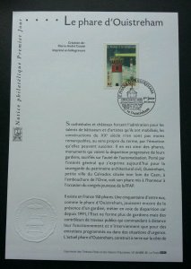 France Lighthouse 2004 (stamp on info sheet)