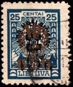 Lithuania #B30-B34, B36-B37, B39, Incomplete Set(8), 1926, Used