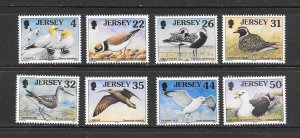 BIRDS - JERSEY #864-71  MNH