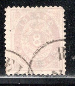 Iceland Scott # 3, used