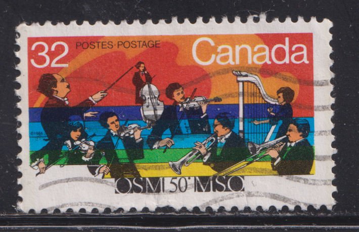 Canada 1010 Orchestra Concert 32¢ 1984