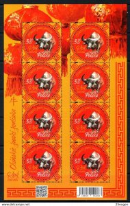 Stamps of Poland 2021 MNH**- Chinese Zodiac Signs