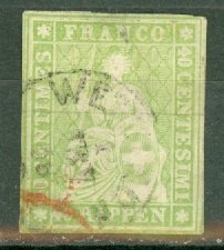 Switzerland 29 used CV $110