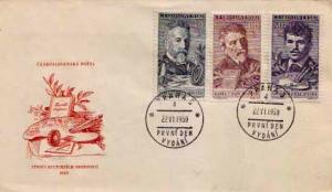 Czechoslovakia, First Day Cover