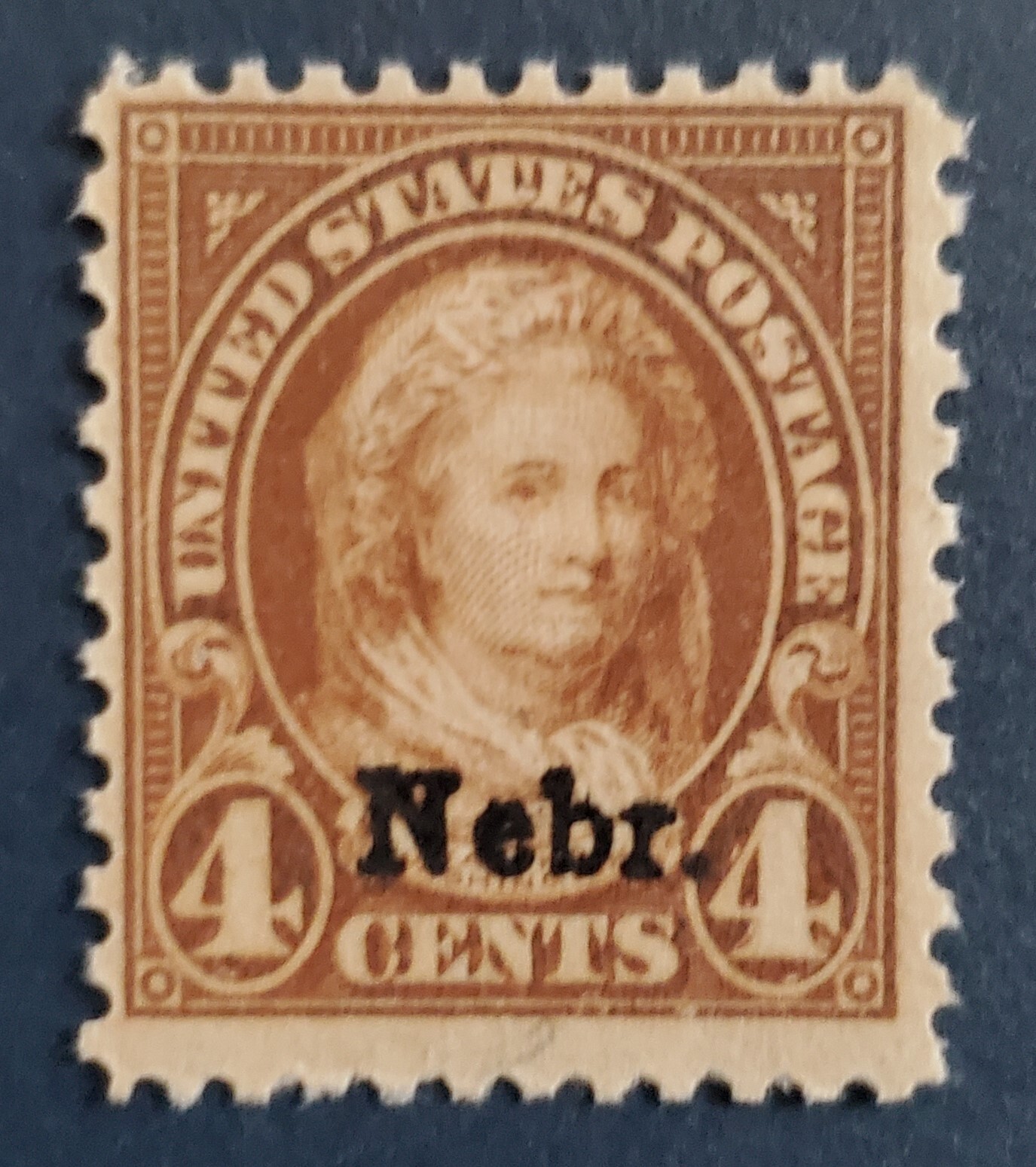 US 673, MNH, 1929 Nebraska overprint, Cat. value 35.00 United States, General Issue Stamp