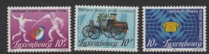 LUXEMBOURG SG1154/6 1985 ANNIVERSARIES MNH