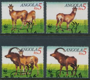 WWF Angola Fine Used Mi 799 -802