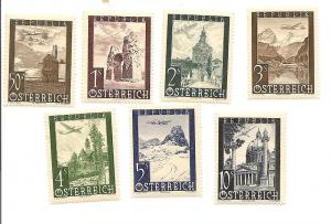Austria C47-53 MNH