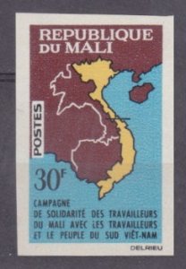 1964 Mali 92b Solidarity with Vietnam