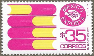 Mexico #1130 35p Mexico Exporta: Libros MNH (1984)