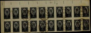 Central Lithuania 37/imperf.used/20x/SCV25