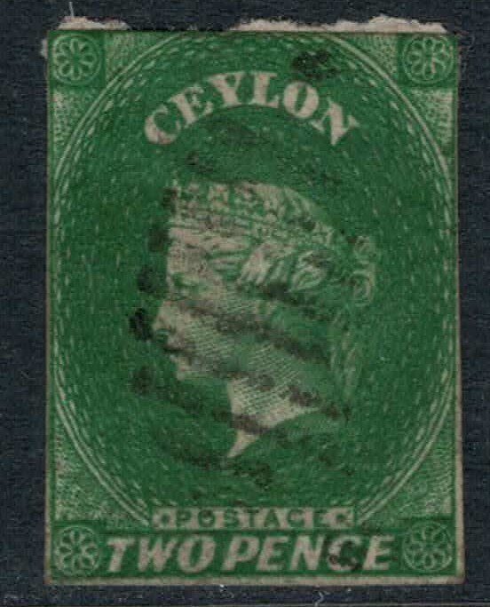 Ceylon #4  CV $75.00