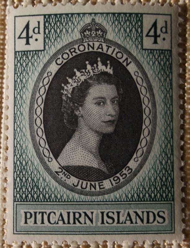 Pitcairn Islands 19 MNH Full Set Cat $2.25 Coronation Topical