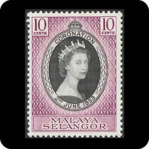 Malaya Selangor - Scott # 101 - MH