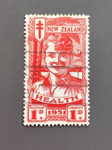 New Zealand B3 F-VF Used. Tiny fault. See note. Scott 90.00